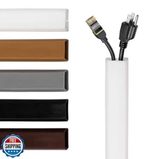 Rubber Bond TV Cord Hider Cable Protector - Strong Self Adhesive Wall Cord Co