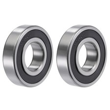 6309-2RS Deep Groove Ball Bearings 45x100x25mm Double Sealed Chrome Steel 2pcs