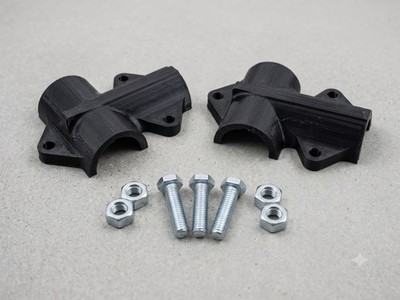 Simmons Electronic Drum Kit Heavy-Duty T-Bracket Clamp - PETG Upgrade