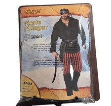 Pirate Pillager Adult Large Halloween Costume Complete Set Spirit Mens