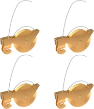 4-Pack Heavy-Duty Sliding Screen Door Rollers – Compatible with KDEX20 & Most Br