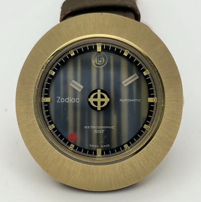 Zodiac Automatic Astrographic SST Mistery Dial Uhr Ref. 883 - 953 - Vintage