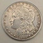 1890-CC Morgan Silver Dollar $1 - Carson City Mint
