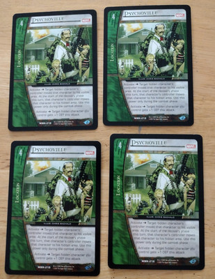 MARVEL VS TCG MMK-218 Psychoville Common X4