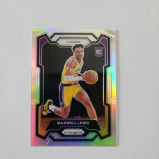 2023-24 Panini Prizm Silver Prizm Maxwell Lewis card #143 RC Los Angeles Lakers