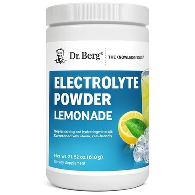 Dr. Berg Zero Sugar Hydration Keto Electrolyte Powder 1.38 Pound (Pack of 1) 