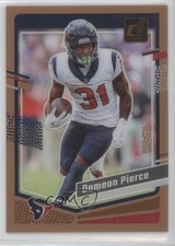 2023 Panini Clearly Donruss Orange 57/75 Dameon Pierce #21 v9t