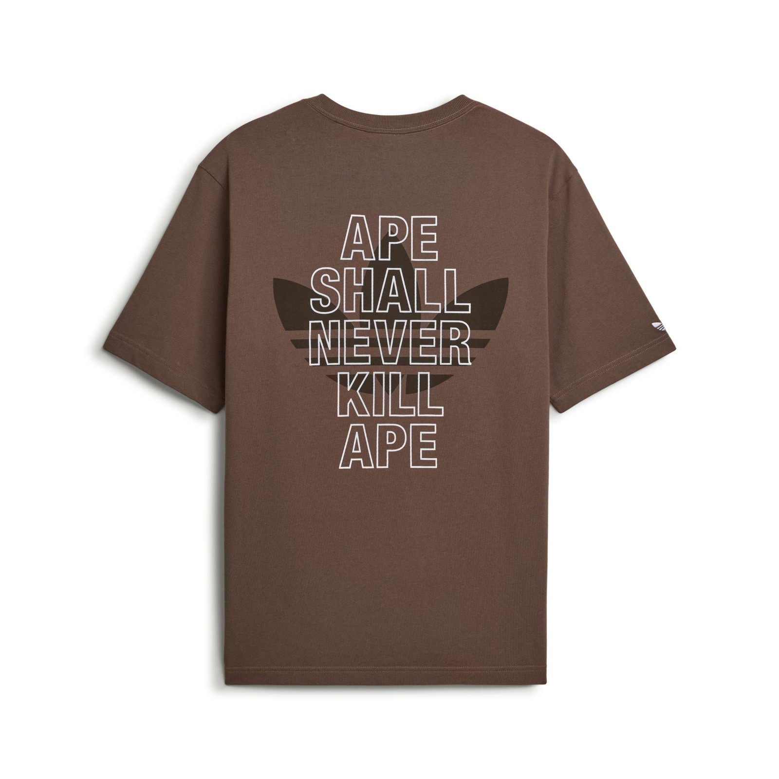 Adidas Originals x Bape Men's APE (Earth Strata) Short Sleeve T-Shirt KF4915 thumbnail 2