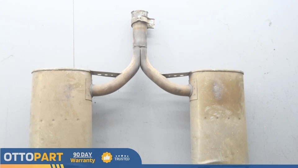 Silenciador de escape central trasero Lexus LS400 1995-2000 DOBLE TUBO FABRICANTE DE EQUIPOS ORIGINALES 55001 Foto 2 de 4