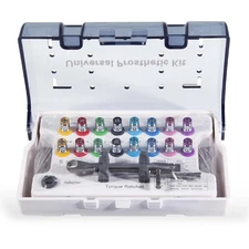 US Dental Universal Implant Prosthetic Kit Torque Wrench Screw Drivers Remover