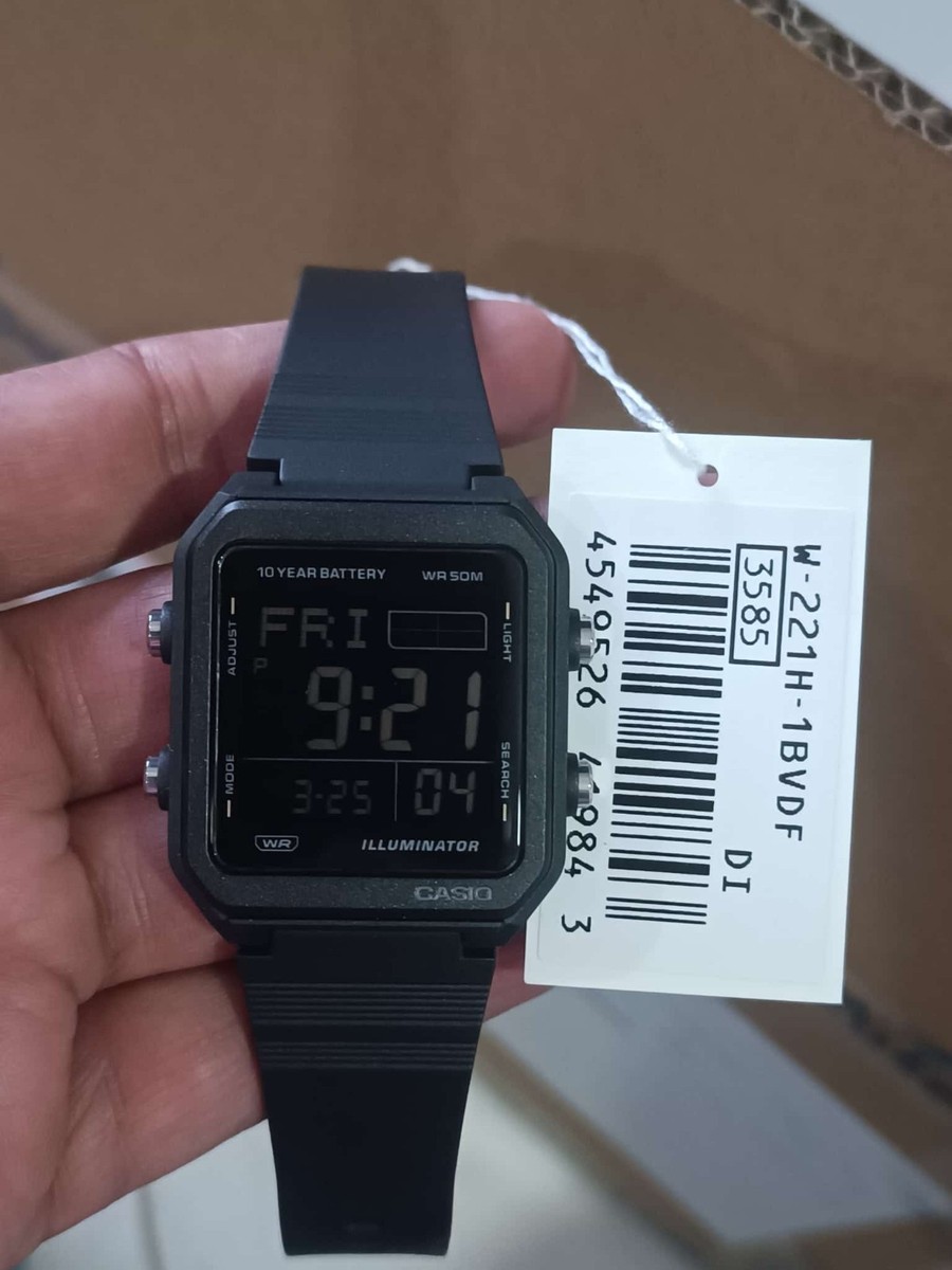 CASIO W-221H-1BV 海外モデル カシオ W-221H-1BVDF ｜ カシオ チープカシオ(CASIO) - 腕時計のななぷれ