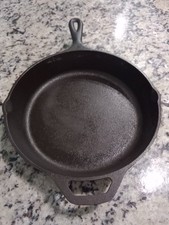 Vintage Lodge Cast Iron Skillet 8S K Double Spout 10.25" Made in USA
