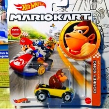 Hot WHeeLs × Mariokart Donkey Kong-Sports Coupe, 1:64, Brown Multi.