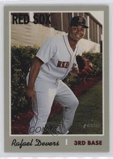 2019 Topps Heritage French Text OPC Back Rafael Devers #163 1b3