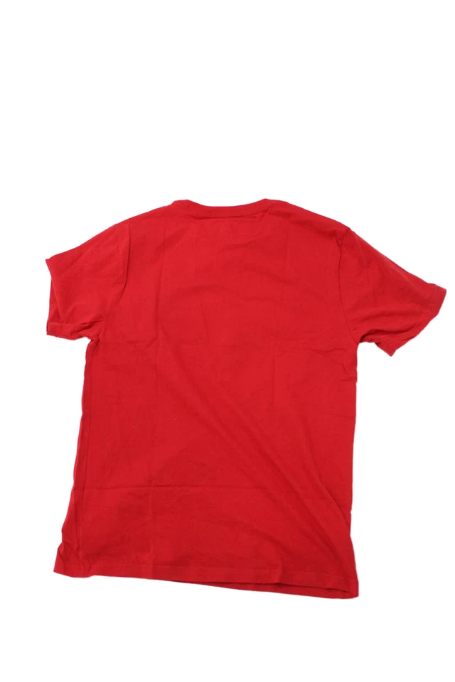 Polo Ralph Lauren Boys Cotton Graphic Polo Bear Print T-Shirt Red Size L - Image 2 of 4