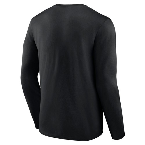 Men's Black D.C. United Shielded Logo Long Sleeve T-Shirt - Imagen 3 de 3