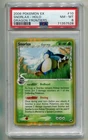 2006 POKEMON EX DRAGON FRONTIERS SNORLAX #10/101 RARE HOLO FOIL PSA 8 A P1