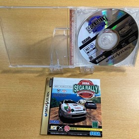 Sega Saturn SS Soft Sega Rally Chionship Plus