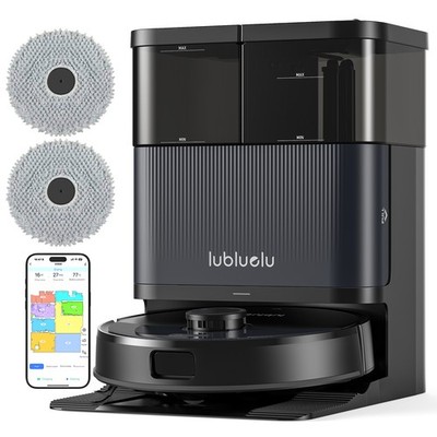 Lubluelu S1000 Laser Saugroboter mit Wischroboter & 3L Selbstentleerungsstation