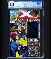 X-Factor #92 CGC 9.8 Rare Distorted Hologram 1ST Exodus Appearance Key Issue NM