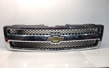 2007-2011 Chevy Silverado 1500 Front Upper Grille Chrome New Style Oem 2007-2011 Chevy Silverado 1500 Front Upper Grille Chrome New Style Oem