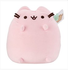Squisheen Sitting Pose Pusheen Pink Medium Rare Squishy Collectible Cat Plush