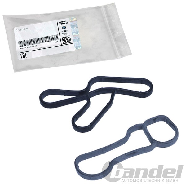 Original BMW Dichtung ÖLkÜHler Passend FüR 16-30D 1Er 3Er 5Er X3 E84 E90 F20 F30-image