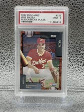 PSA 9 Mint 1992 Fleer ProCards Albuquerque MIKE PIAZZA RC Rookie #723 RARE