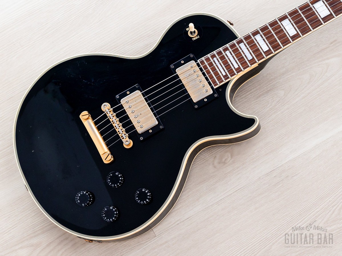 Orville Les Paul CUSTOM 1998年製 美品 メンテ済 1998 Orville Les Paul Custom LPC-75 Black Beauty Gibson-Licensed