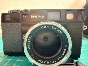 Zeiss Ikon rangefinder camera AND Zeiss ZM 50mm/1.5 Sonnar
