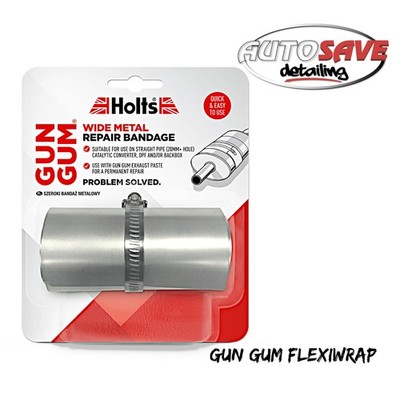 Holts - Gun Gum Wide Metall Reparatur Bandage für breite, gerade Auspuffrohre