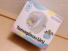 Tamagotchi Uni Prism White Color Premium Bandai Limited