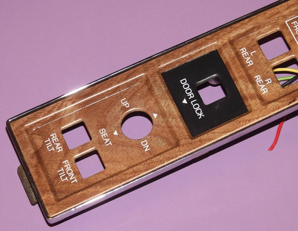 Lincoln Town Car 1990-94 OEM interruptor de puerta de buzo delantero bisel interruptor de espejo - LH Foto 2 de 4