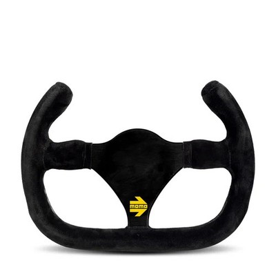 MOMO Motorsport MOD. 27 Cut Race Steering Wheel Black Suede 270mm - R1925C/27S