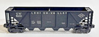 LIONEL POSTWAR NICE 6436-1 BLACK LEHIGH VALLEY OPEN QUAD HOPPER 1955 LF — photo 1