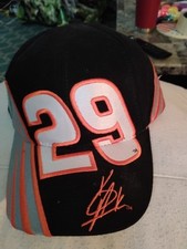 Gorra de béisbol Chase Nascar Kevin Harvick #29 con correa trasera nueva sin etiquetas