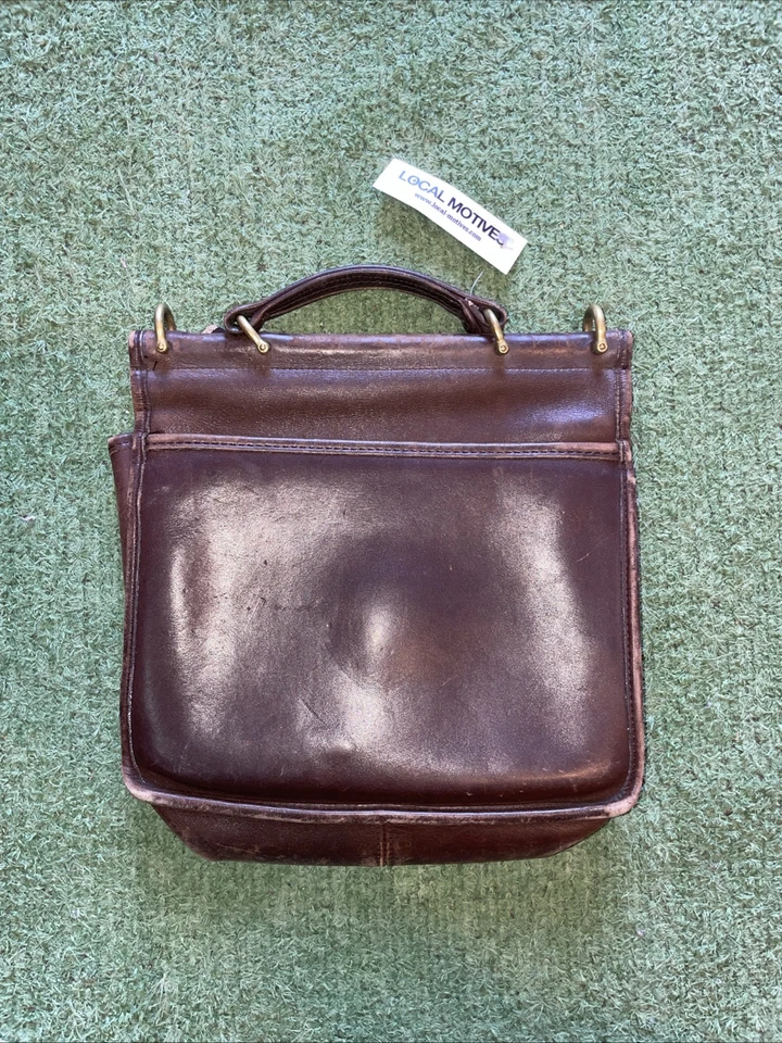 Bolso Willis marrón caoba vintage Coach 9927 (sin correa) Foto 3 de 4