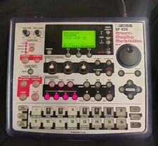 BOSS SP-505 with AC Adapter with Memory Card Tested Working Sampler Sequencer