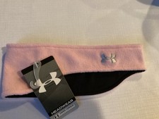 Under Armour Headband Arctic Women's Fleece pink new heat gear