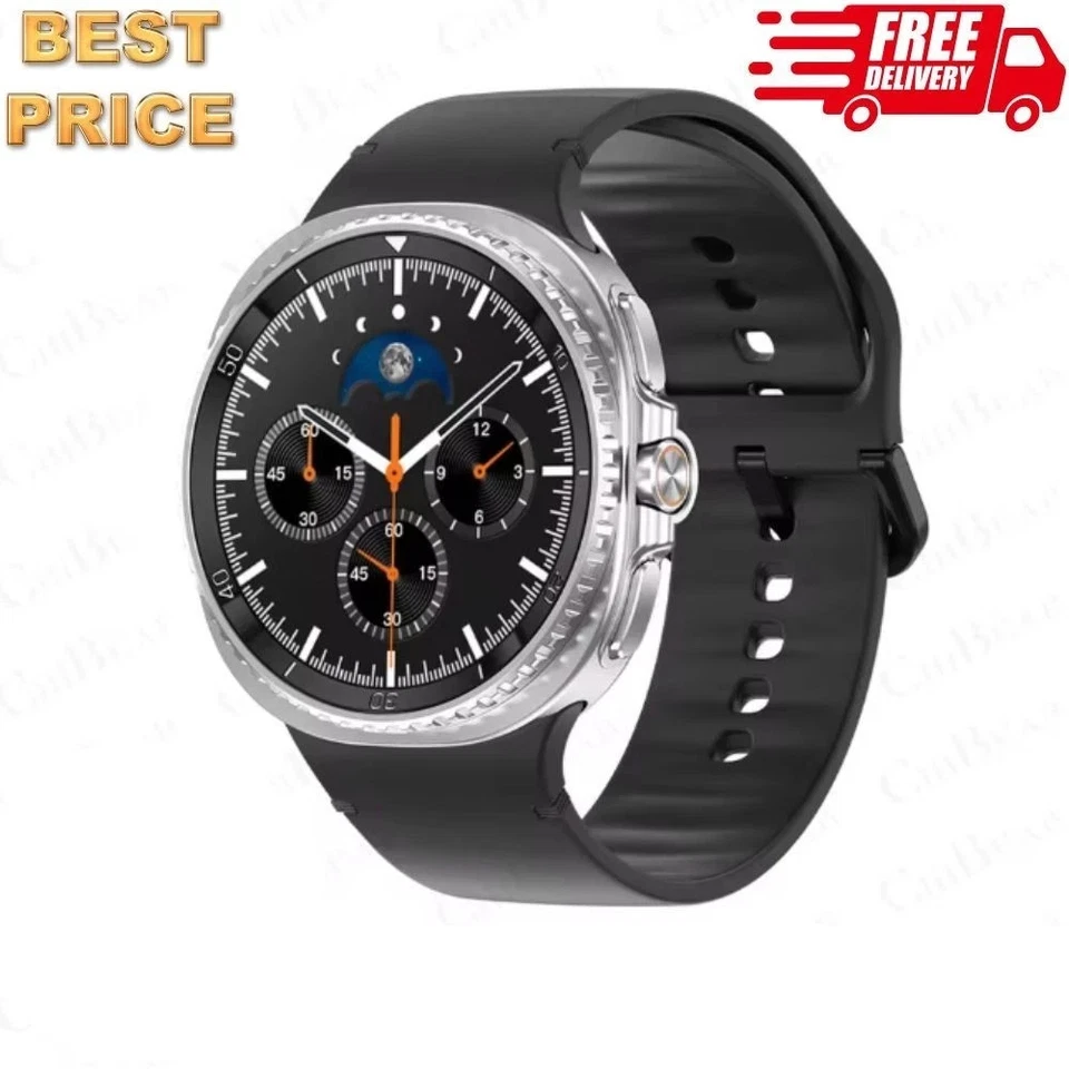 Galaxy Watch8 Waterproof HD Smartwatch Black 46mm (made in China)