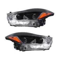 LABLT Headlight For 2018-19-2020 Nissan Kicks Left+Right Side Halogen Clear Lens