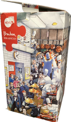 Heye 1500 pc. Bon Appetit by Blachon 2015 Jigsaw Puzzle Vintage Rare