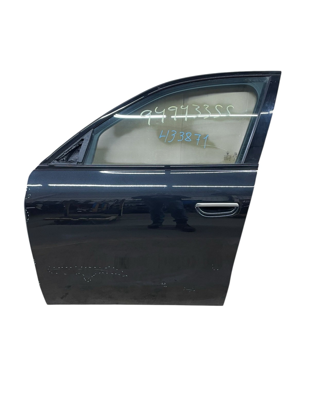 2023-2026 MASERATI GRECALE GT M182 FRONT LEFT DOOR W/ GLASS NERO TEMPESTA (NTE)