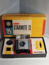 Vintage Kodak Brownie Starmite II Camera  Strap with Original Box - Untested 