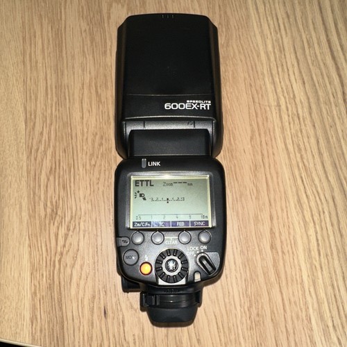 Canon Speedlite 600EX-RT Blitzgerät zur Montage in Blitzschuh für Canon *FUNKTIONIERT* SAUBER - Bild 2 von 12