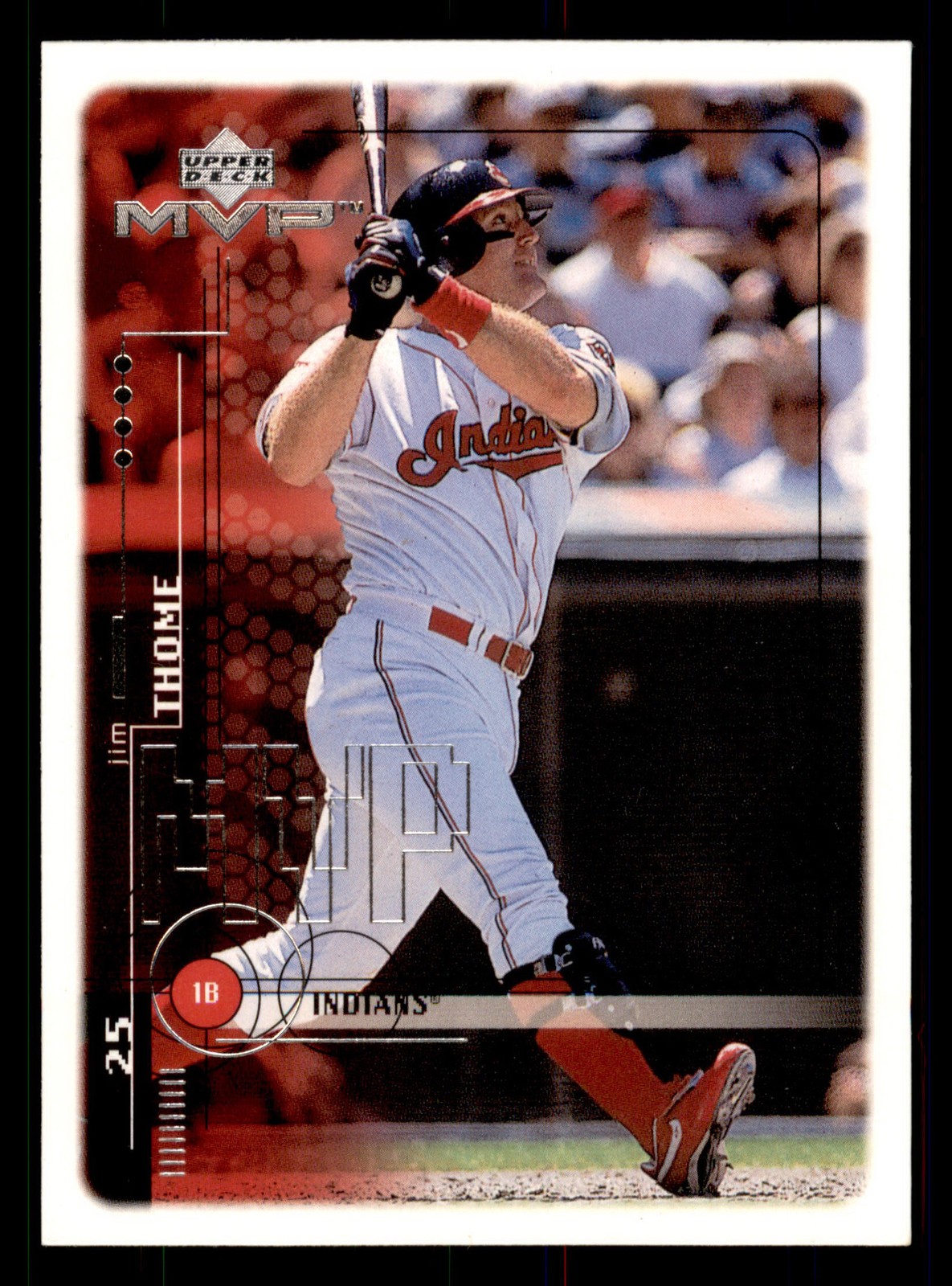 1999 Upper Deck MVP Jim Thome #65  Cleveland Indians