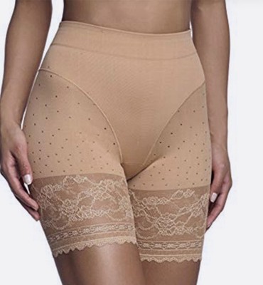 Triumph Lace Sensation Camel Brown Shaper Shorts Panty Brief UK 10