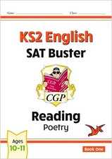 KS2 English Reading SAT Buster: Poetry - Book 1 (for the 2026 tests) by CGP Book