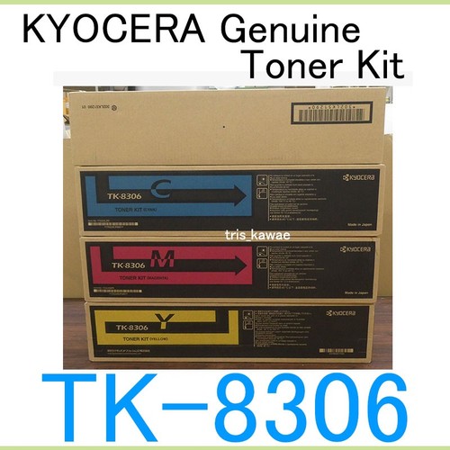 KYOCERA TK-8306 4-color Toner Set – For TASKalfa 3051ci/3550ci/3551ci– Genuine - Picture 4 of 7