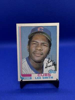 Lee Smith 1982 Topps #452 RC Rookie Card Cubs HOF All Star